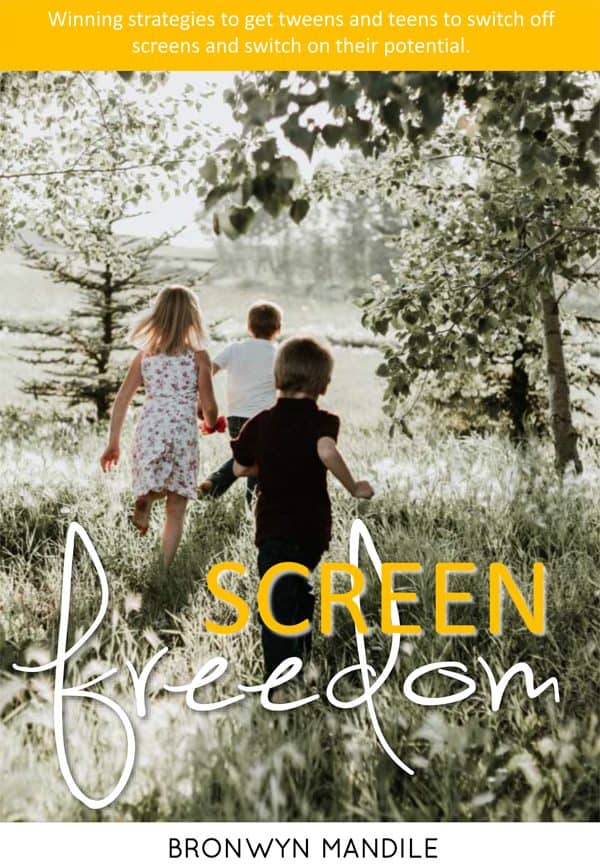 Screen Freedom ebook - things for older kids to do instead of screens